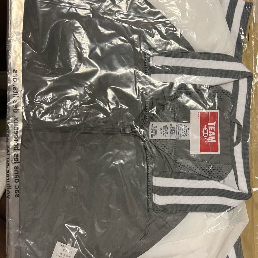 TEAM Gray and White Jacket